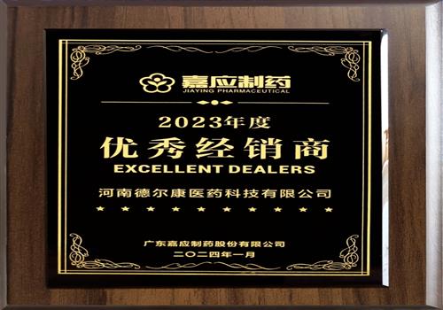 2023年度优秀经销商